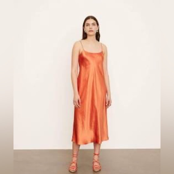 Vince Dresses & Skirts - Vince Orange Slipdress